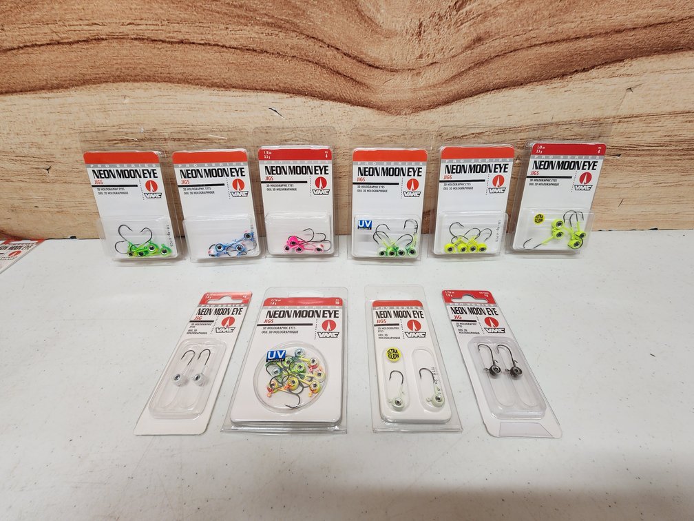 VMC Neon Moon Eye Jig Lot