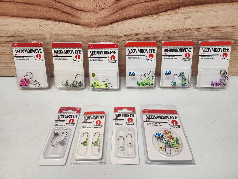 VMC Neon Moon Eye Jig Lot