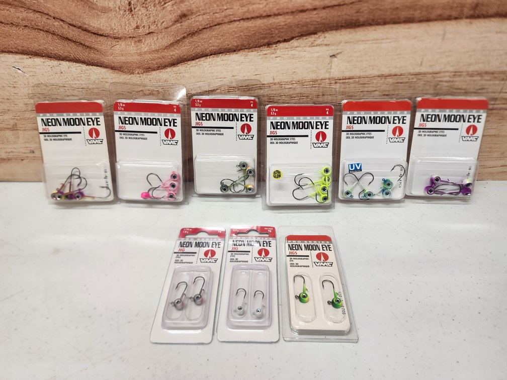 VMC Neon Moon Eye Jig Lot