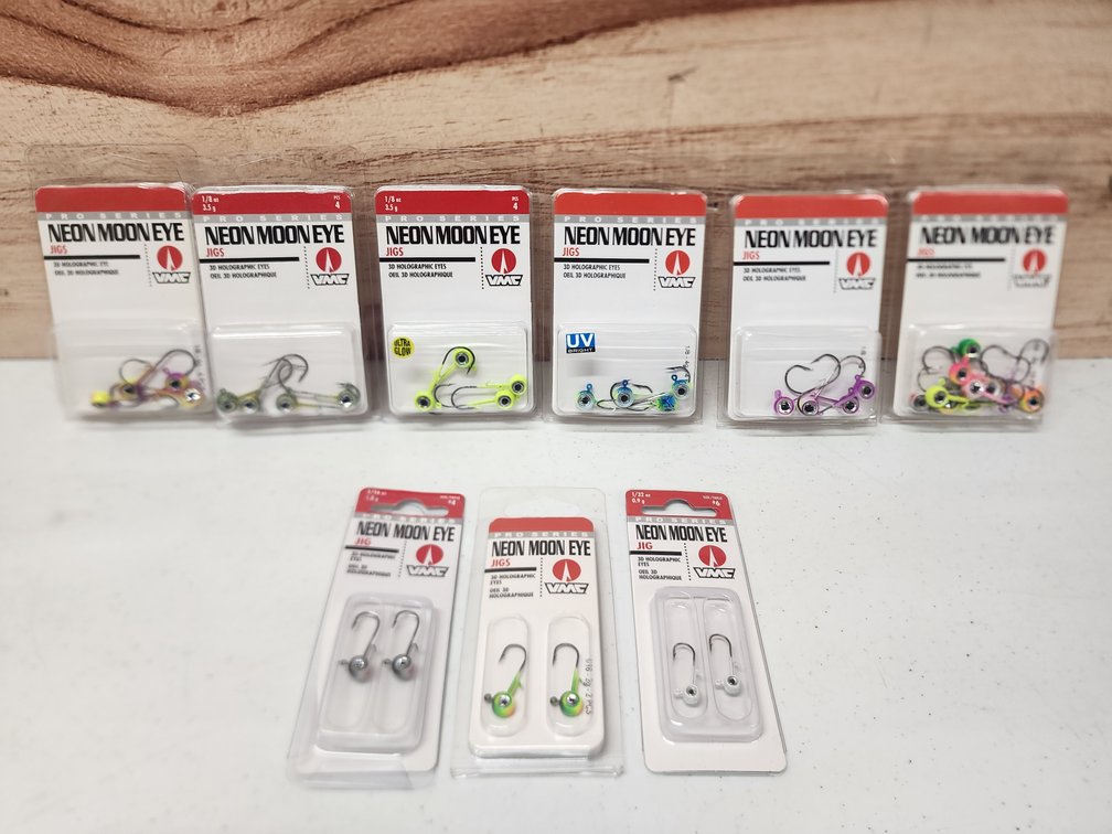VMC Neon Moon Eye Jig Lot
