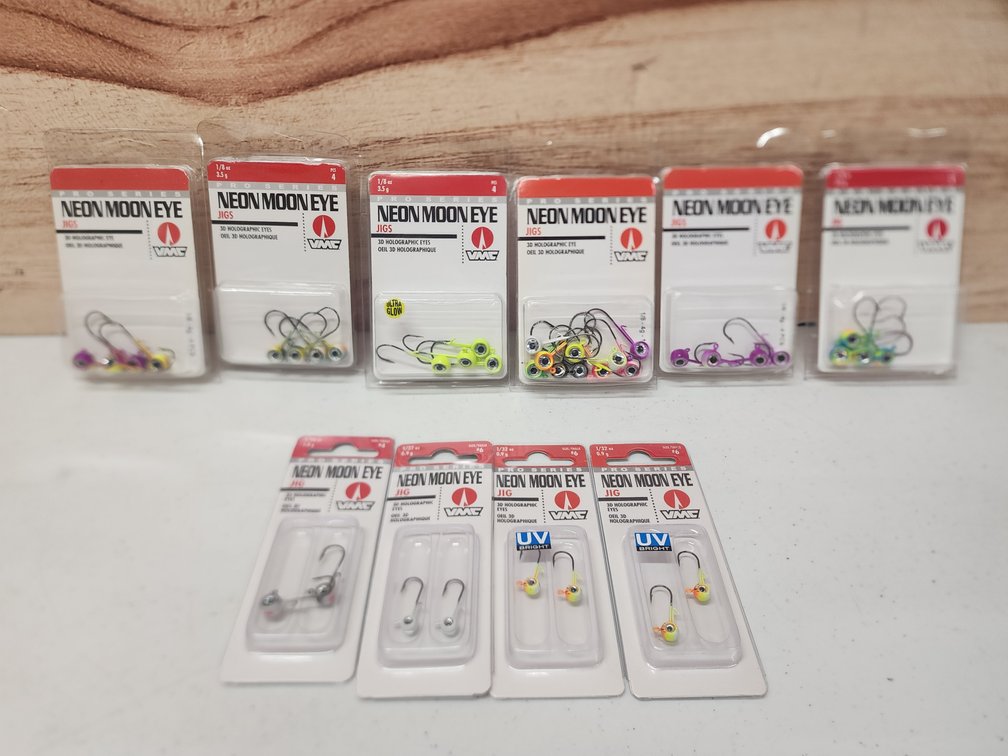 VMC Neon Moon Eye Jig Lot
