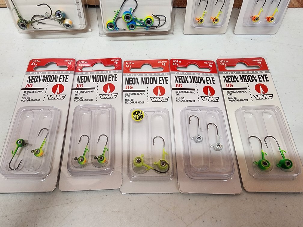 VMC Neon Moon Eye Jig Lot