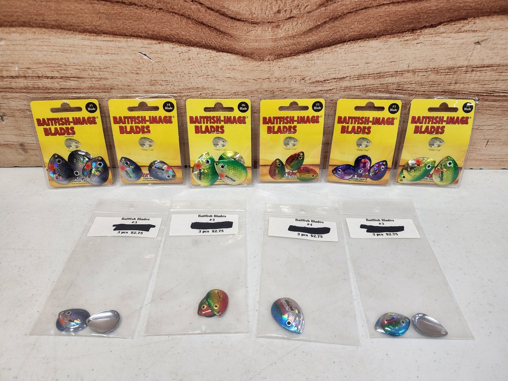 Baitfish-Image Blades Lot