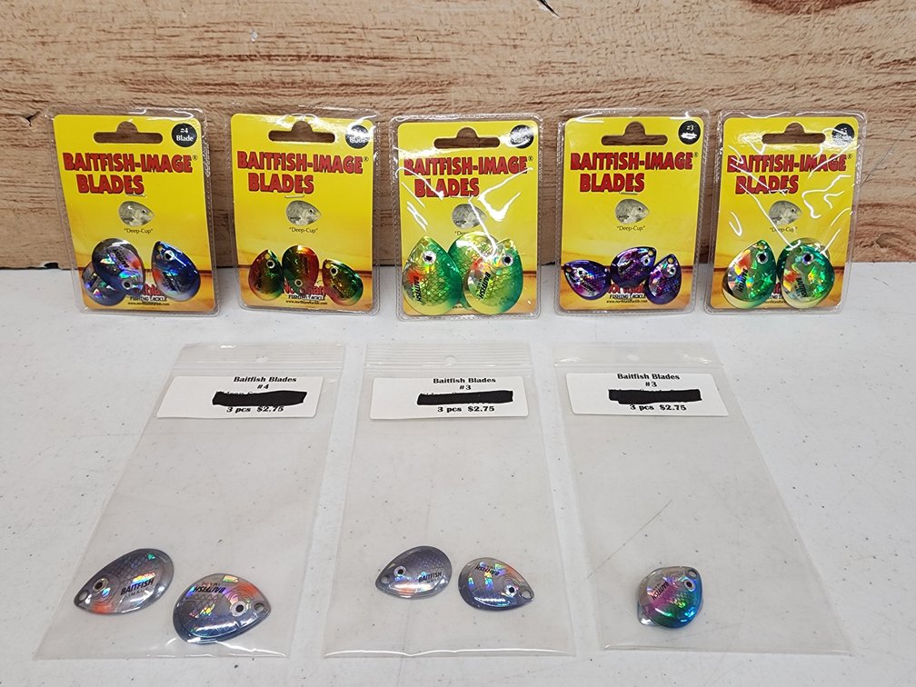 Baitfish-Image Blades Lot