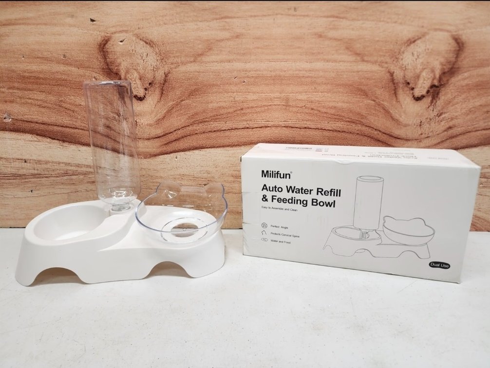 Milifun Auto Water Refill & Feeding Bowl