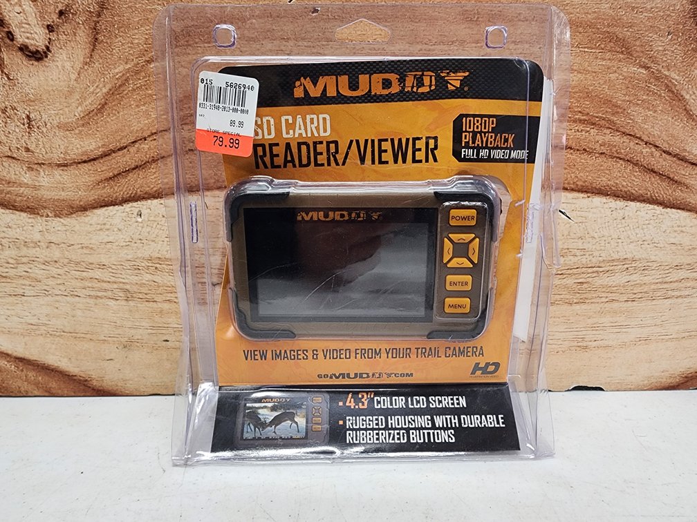 Muddy SD Card Reader