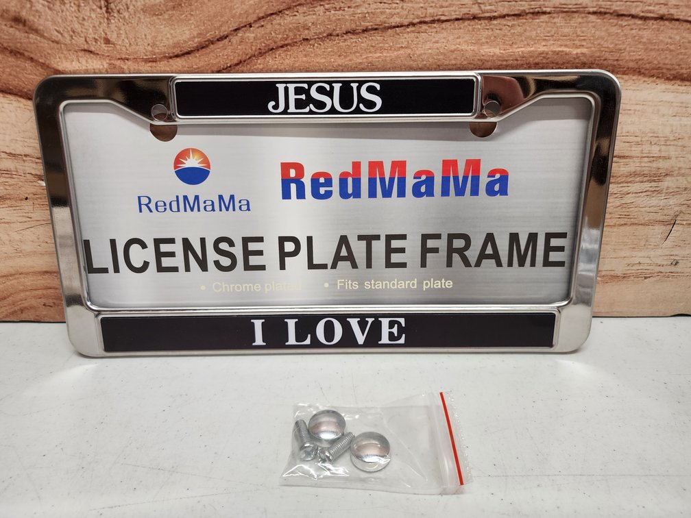 Metal License Plate Frame