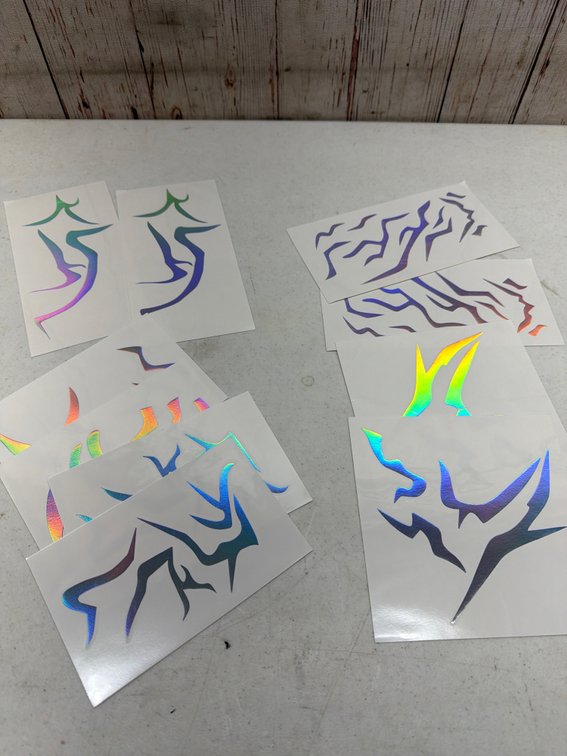 Cosplay body art/sticker