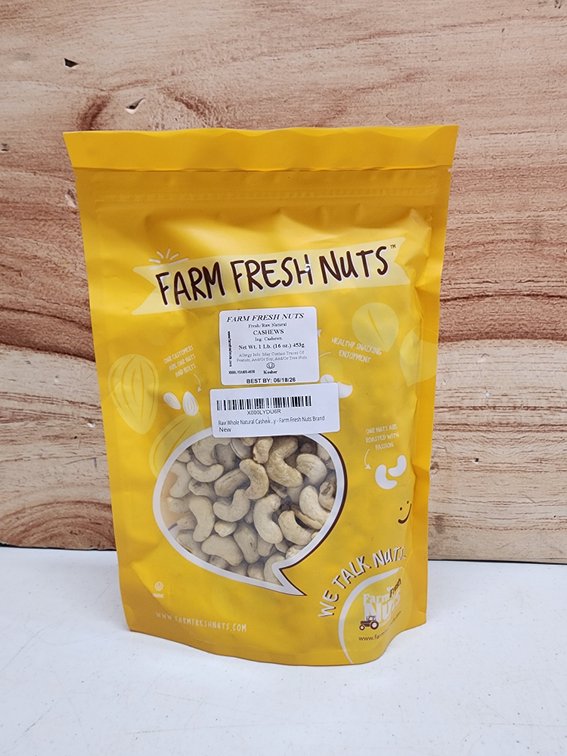 Farm Fresh Nuts Cashews 16oz