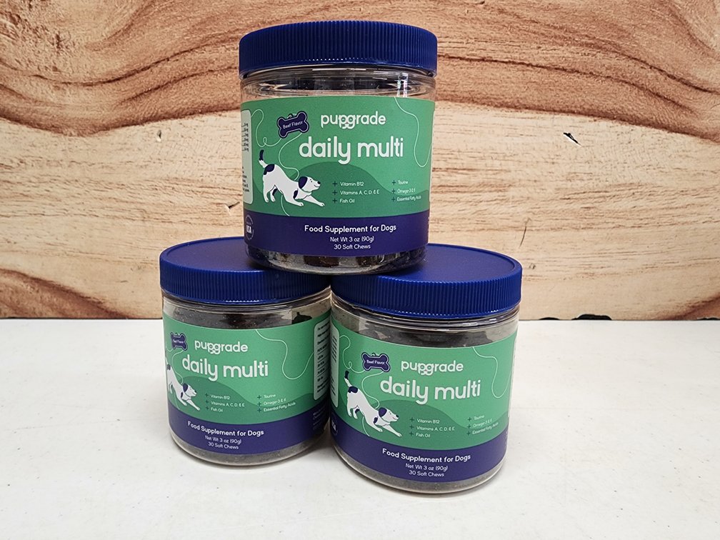 PupGrade Daily Multi Soft Chews 3x30 Count