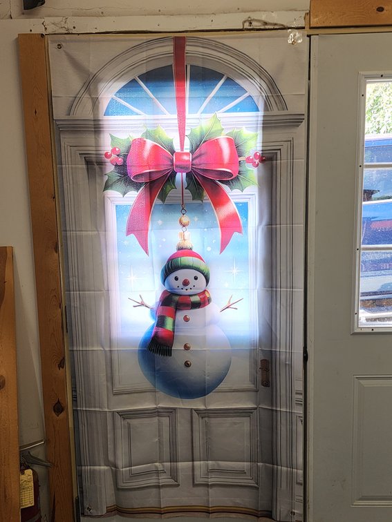 Christmas Door Cover