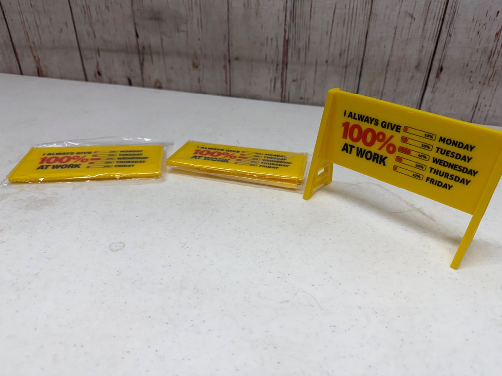 (3)pack funny desk signs