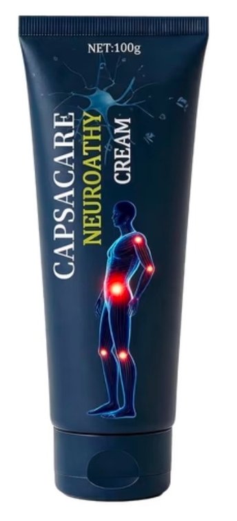 Retails $24 Capacare Neuropathy Relief Cream, Capsaicin, Arnica, Menthol, MSM, Glucosamine for Feet, Hands, Legs, Muscles, Joints and Waist, 100g (1pcs)