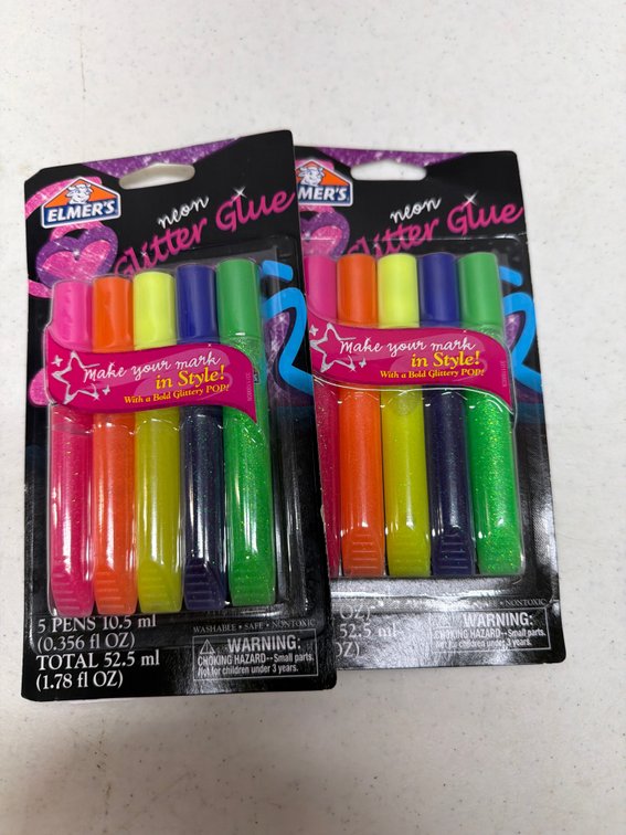 2 packs Elmers Glitter Glue