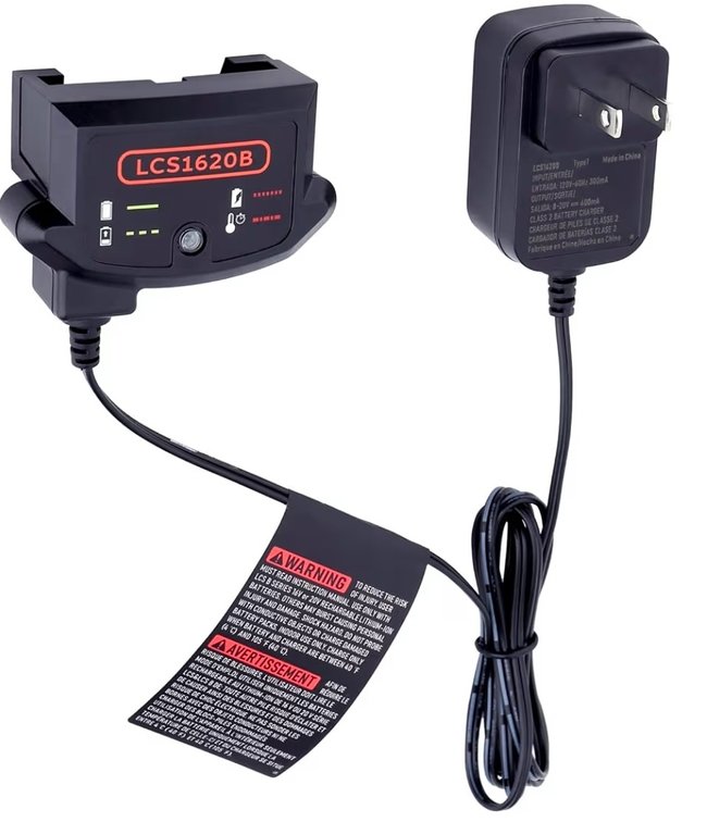 Tulepowceeng LCS1620B Charger Compatible with Black and Decker 20V 12V Max Lithium Battery LBXR20 LBX4020 LBX20 LBXR2020 Replacement for 20v Lithium Battery Charger LCS1620 BDCAC202B