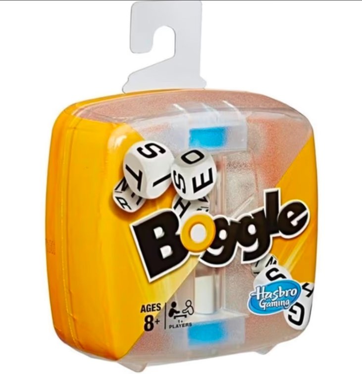Hasbro Gaming Boggle Classic Game | Word Search Games | Ages 8+ | 1 or More Players | Portable Travel Size | Fun Family Dice