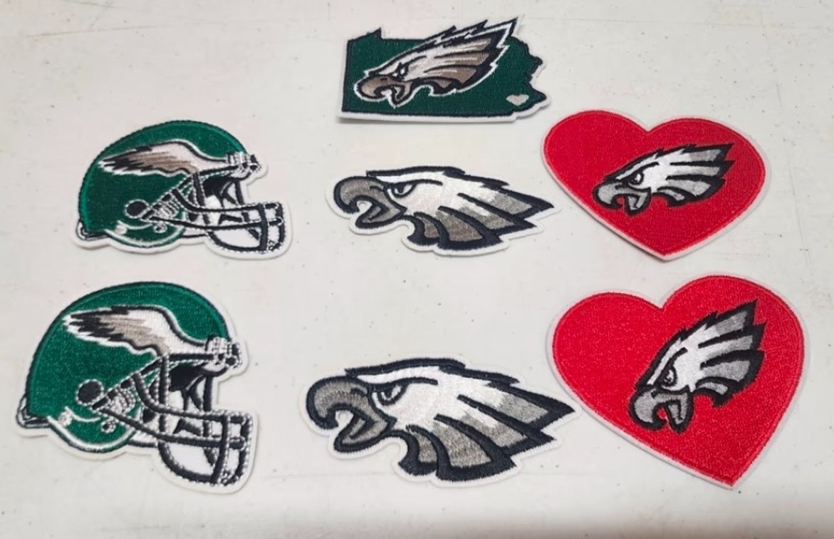 Eagles Iron On Patches