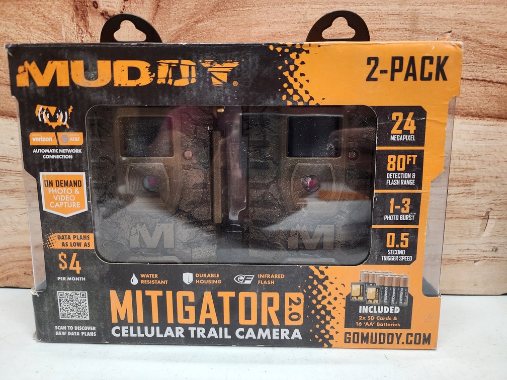Muddy 2pk Mitigator 2.0 Cellular Trail Camera