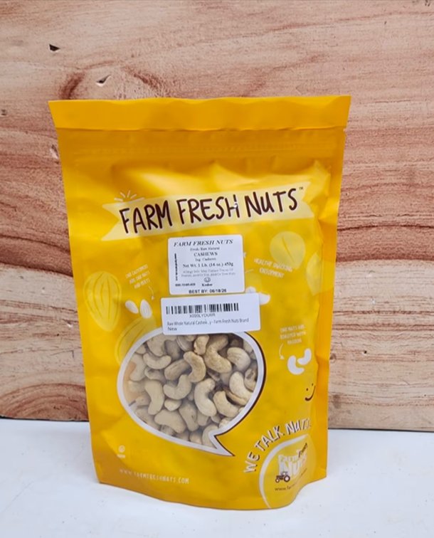 Farm Fresh Nuts Cashews 16oz