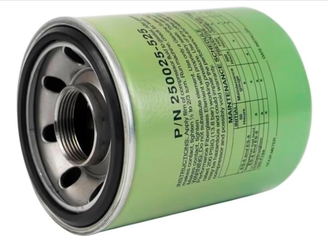 250025-525 Oil Filter Compatible and Suitable Air Compressor Replacement Filter
