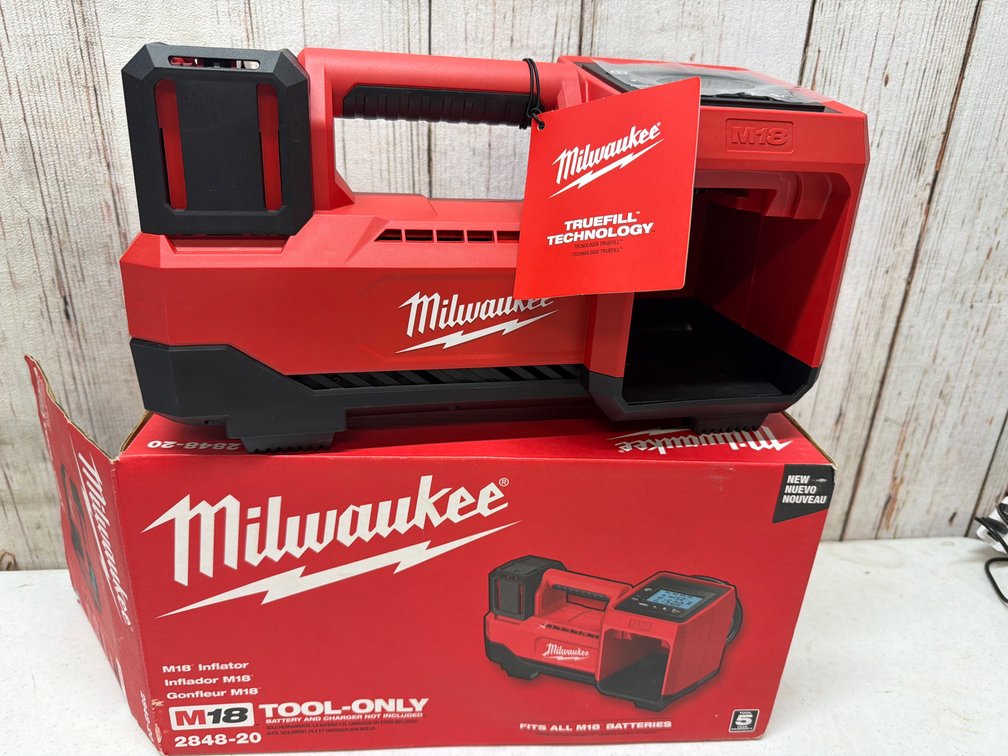 Milwaukee M18 inflator