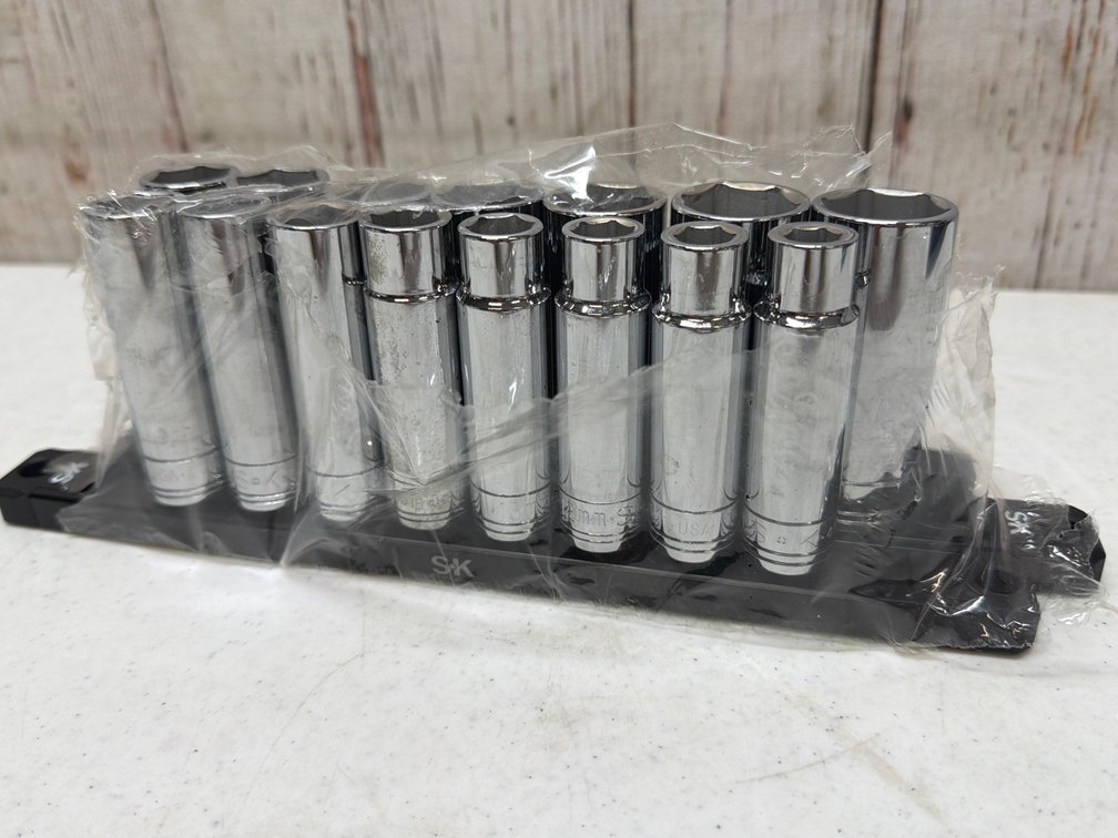 S•K 10mm-24mm deep well socket
