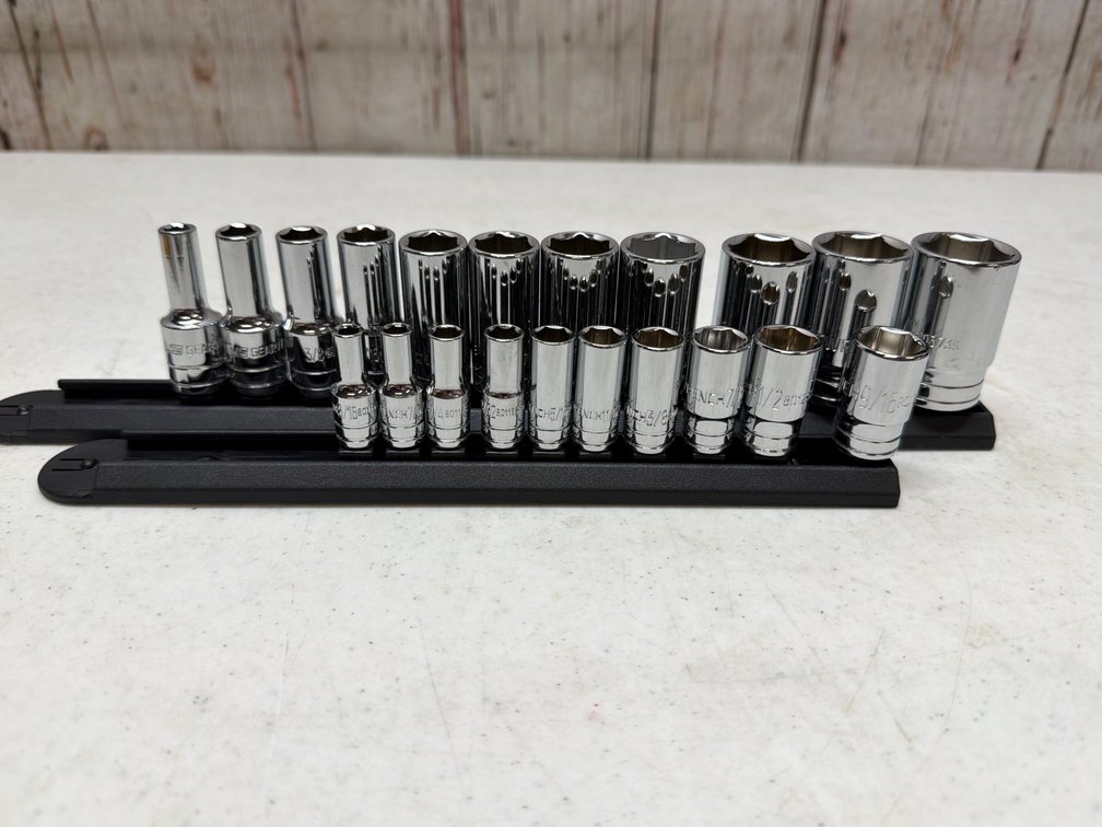 Gearwrench standard and deep 1/4” SAE