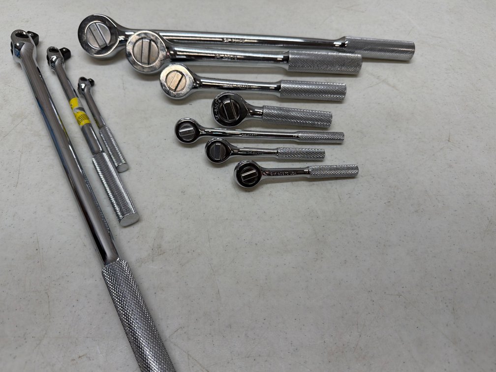 S•K Ratchet and Breaker set 1/4”, 3/8”, 1/2”