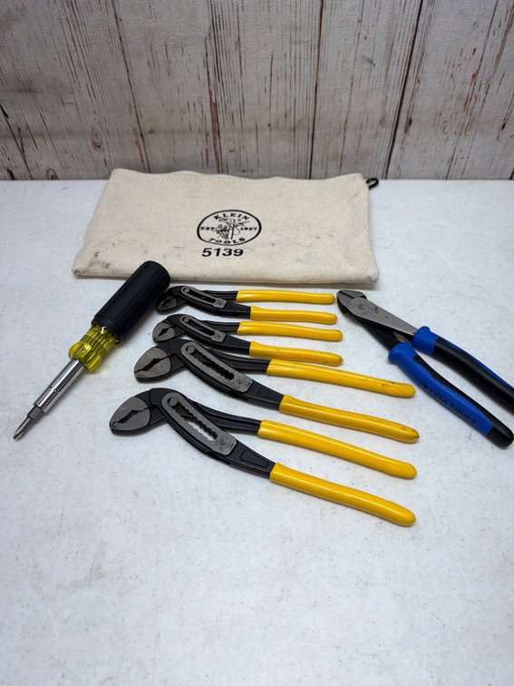 Klein Tool Lot with bag
