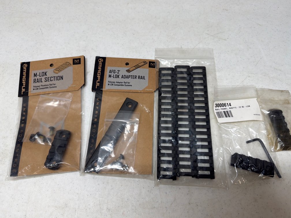 Polymer rail lot MLok