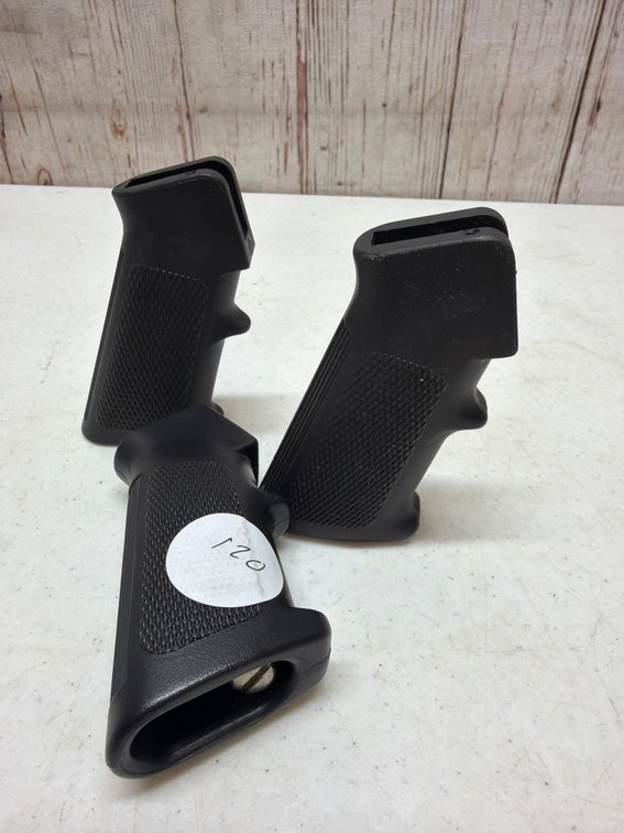 3 unknown brand AR grips