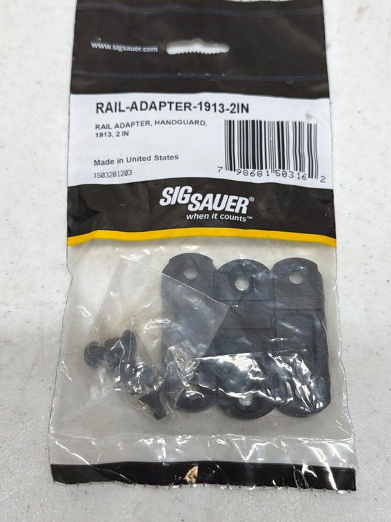 SIG Rail Adapter 2in (black)