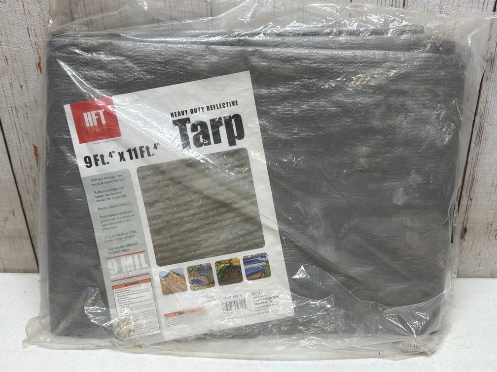 9’x11’ heavy tarp (grey)