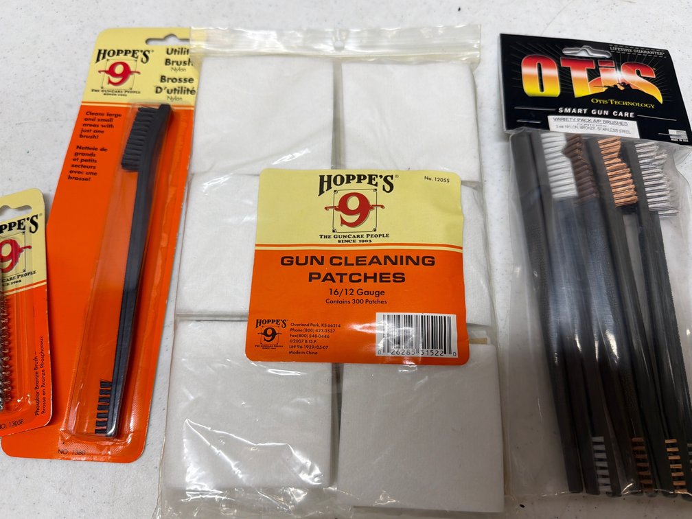 Gun clean supplies