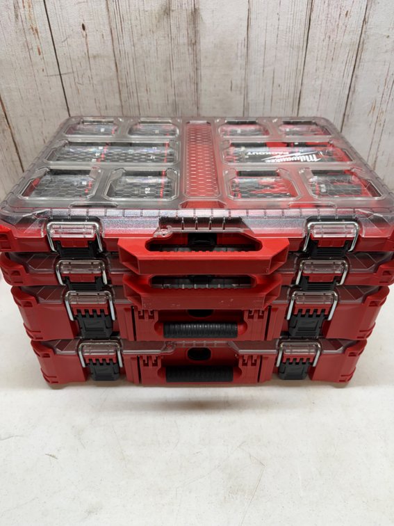 Over $1000 retail Huge Milwaukee load out 4 tier tool set