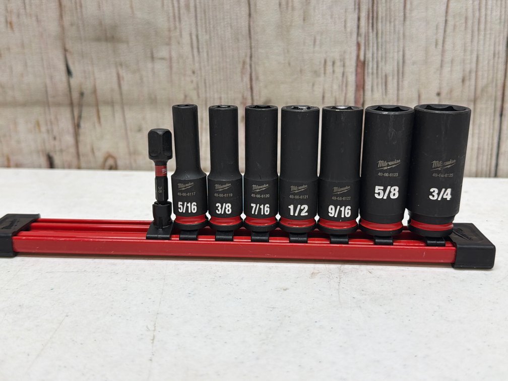 Milwaukee 3/8” standard deep well