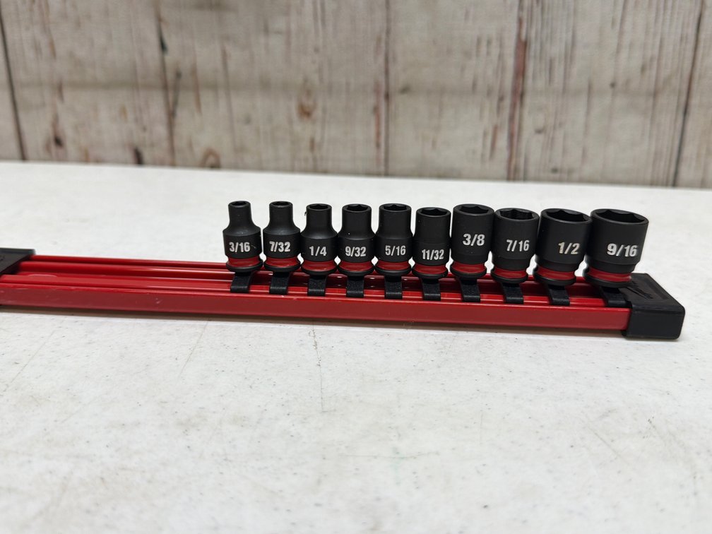 Milwaukee 1/4”  standard sockets