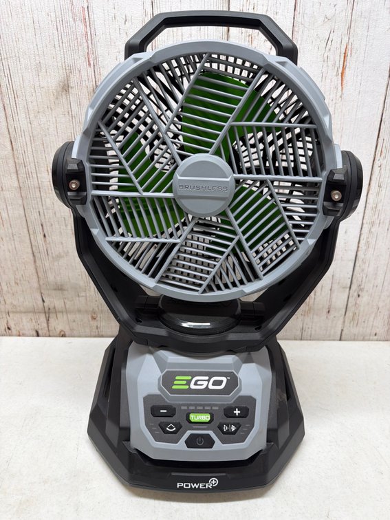 EGO Brushless oscillating/misting fan (tool only)