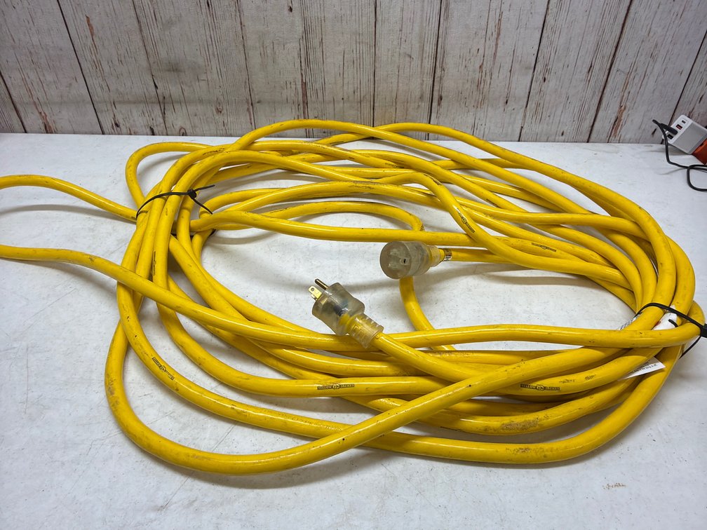 Heavy Duty 50ft Yellow Jacket ext cord