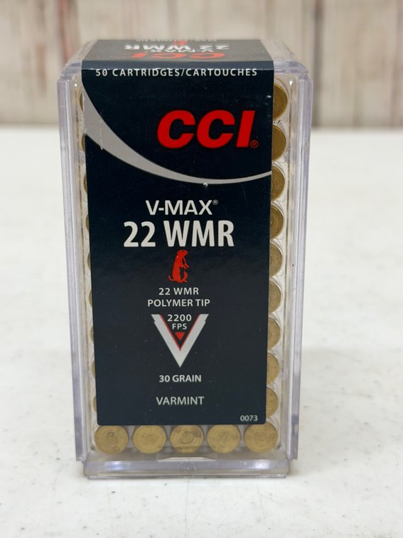 50rds CCI Maxi Mag .22 VMR HP