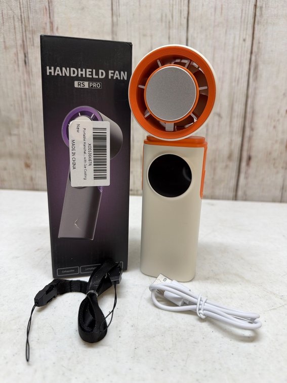 Retails $17 Handheld Portable Turbo Fan with Ice Cooler, Speed (1-199)