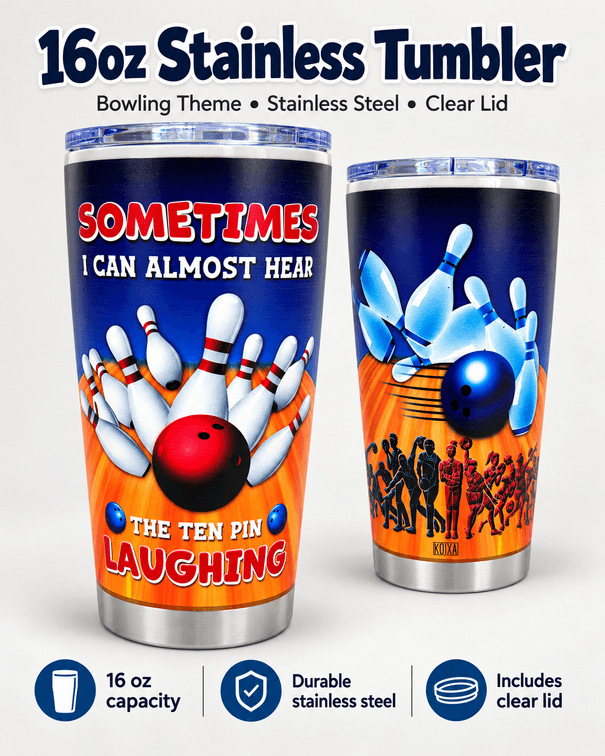 Retails $19 stainless 16oz tumblr