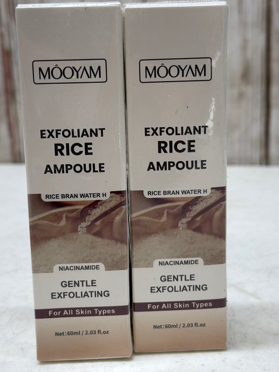 (2) Exfoliant Rice Ampoule