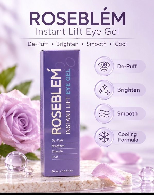 Retails $18 Roseblem instant lift eye gel