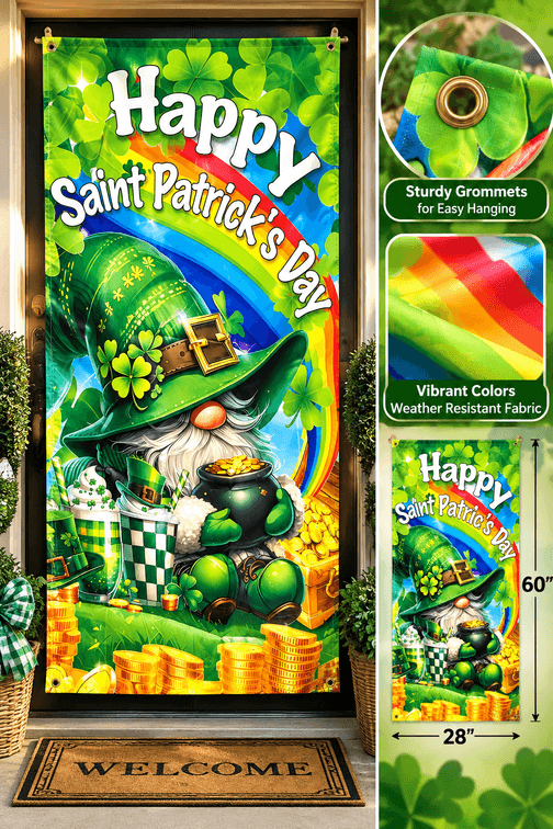 (3 pack) door banner