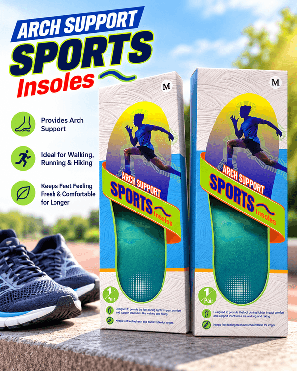2 sets size medium arch support inserts