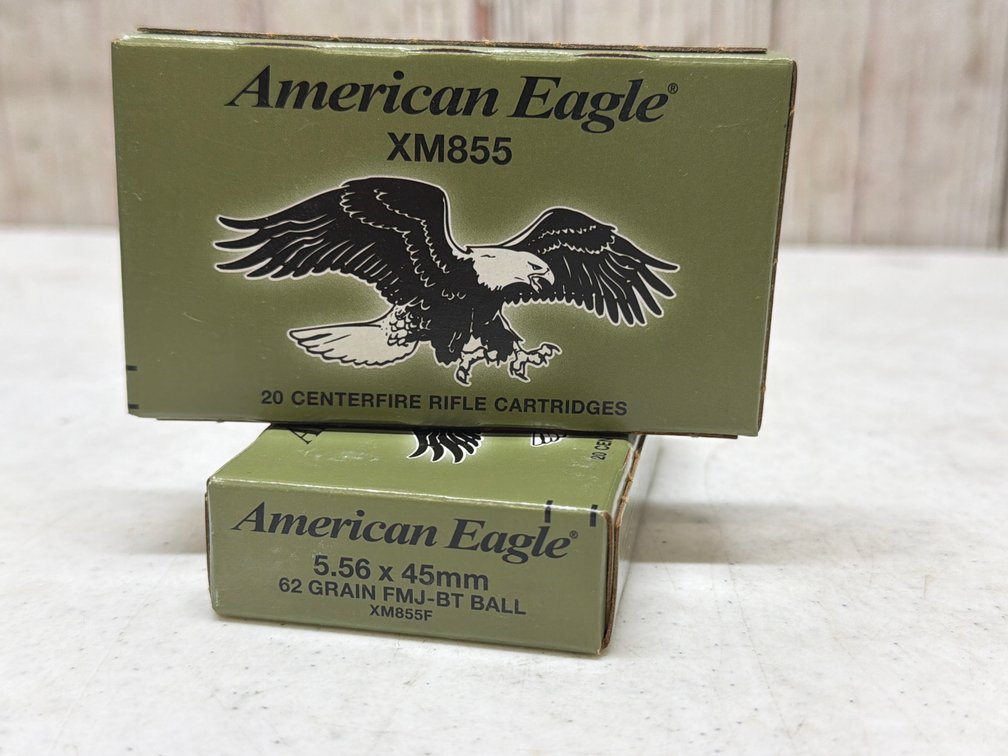 (2) AE XM 885 20rd 5.56x45mm 62gr.