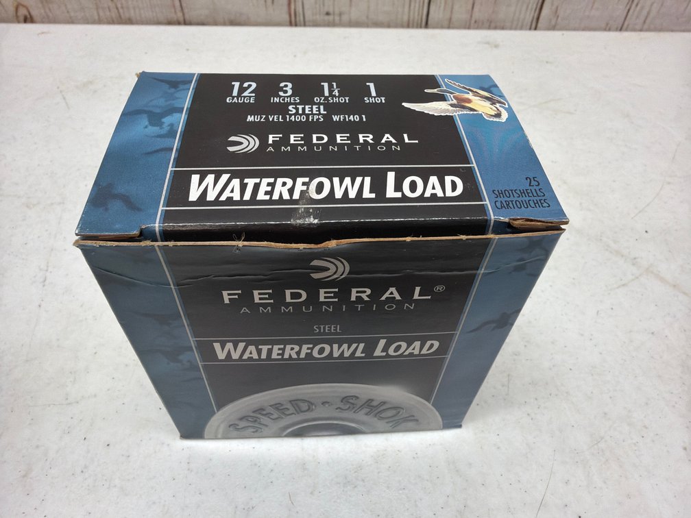 Federal 12g 3” 1 1/4oz 1 shot