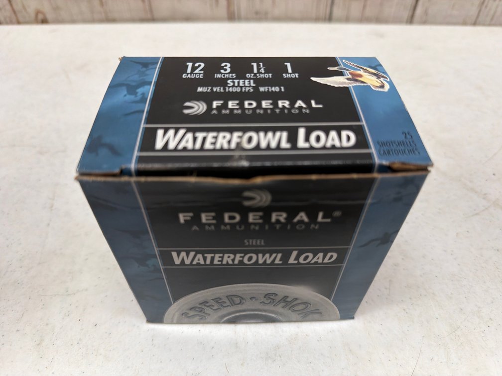 Federal 12g 3” 1 1/4oz 1 shot