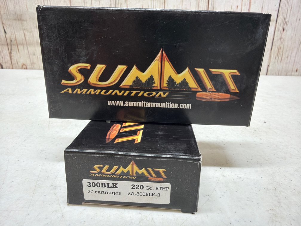 (2) Summit 20rd. 300BLK 220gr BTHP